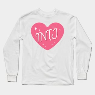 INTJ personality typography Long Sleeve T-Shirt